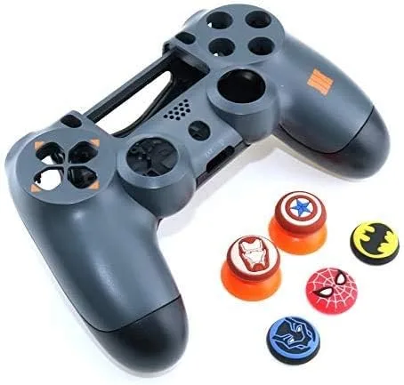 Vista 5 de Para PS5 PS4 PS3 Xbox 360 Xbox One Switch Pro Wii u Controller Silicona Pulgar Grip Cap Joystick Thumbstick (#D)