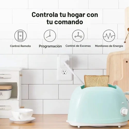 Vista 8 de Aqara Mini interruptor inalámbrico y enchufe Samrt con monitoreo de energía, requiere Aqara Hub, conexión Zigbee, botón inteligente