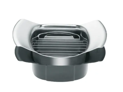 Vista 4 de Rösle 12755 Mozzarella & Tomate 10 Blade Serrated Slicer de acero inoxidable