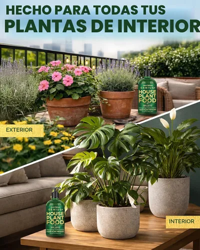 Vista 7 de Alimento vegetal para plantas de interior, fácil de limpiar, fertilizante