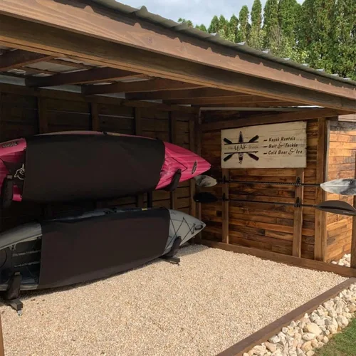 Vista 6 de Explore Land Cubierta universal impermeable para cabina de kayak, cubierta de sello para cabina de kayak para interior y exterior, regular de 44 x