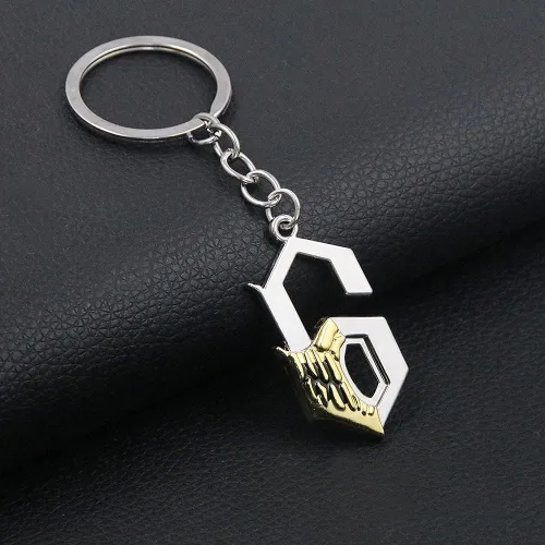 Vista 5 de FunBoat Grimmjow Anime NO.6 Charm Llavero Ulquiorra Cifer NO.4 Collar Regalos de Navidad para niños, niñas, adolescentes, mujeres y hombres
