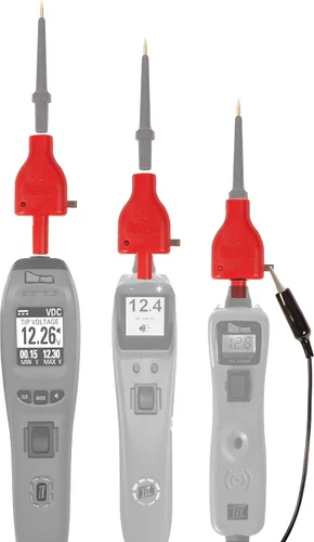 Vista 2 de El adaptador de referencia de 5 voltios Power Probe se conectará a cualquier probador de circuito Power Probe Tek y limitará el voltaje a una