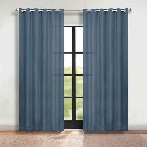 Vista 153 de Superior Cortinas Opacas, Oscurecimiento de Habitación, Dormitorio, Cortinas, Cocina, Acentos de Ventana de Sala de Estar, Bloqueo Solar, Térmico