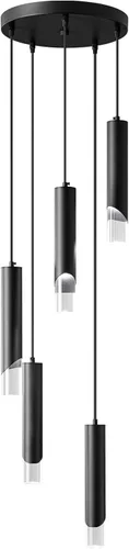 Vista 8 de Luces colgantes modernas en la cocina, mini lámpara colgante negra para dormitorio, mesita de noche, candelabro pequeño, lámpara colgante de techo
