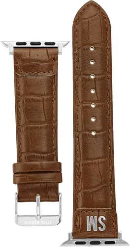 Vista 3 de Steve Madden Correa de moda de grano de cocodrilo para Apple Watch