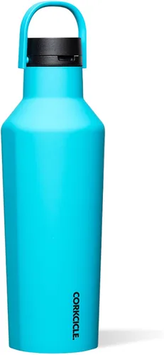 Vista 25 de Corkcicle Classic Sport Canteen - Botella de agua aislada de acero inoxidable, compacta y apta para viajes, duradera, apta para lavavajillas, sin