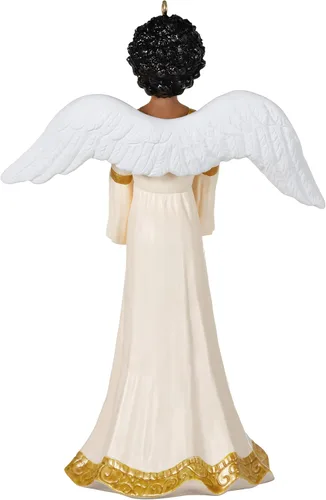 Vista 2 de Hallmark Keepsake Adorno de Navidad 2022, Ángel de la Luz