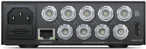Vista 3 de Blackmagic Design 003888 MultiView 4 MultiViewer, 4 Sistemas, Entrada 6G-SDI