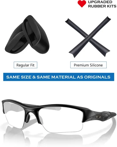 Vista 2 de Kits de goma de repuesto para gafas Oakley Flak Jacket Flak Jacket XLJ