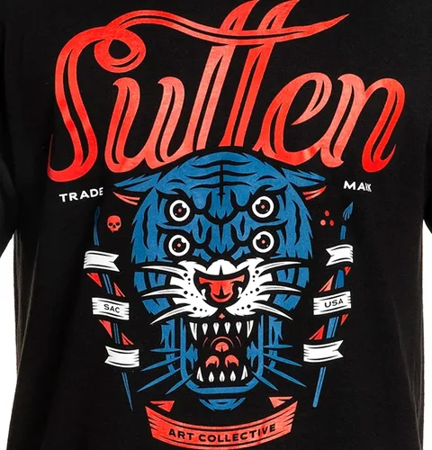 Vista 3 de Sullen Leaders - Camiseta de manga corta para hombre