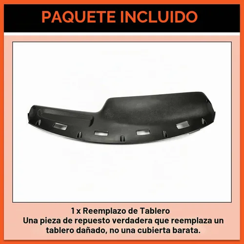 Vista 6 de ECOTRIC Reemplazo de salpicadero Compatible con camionetas Dodge Ram 1500 2500 3500 de 1994-1997 Cubierta de capó del tablero de camiones Reemplazo