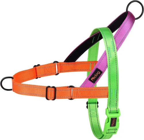 Vista 7 de Didog Arnés sin tirones para perro, con mango acolchado suave, ajuste rápido y ligero ajustable, fácil de entrenar y caminar para perros pequeños