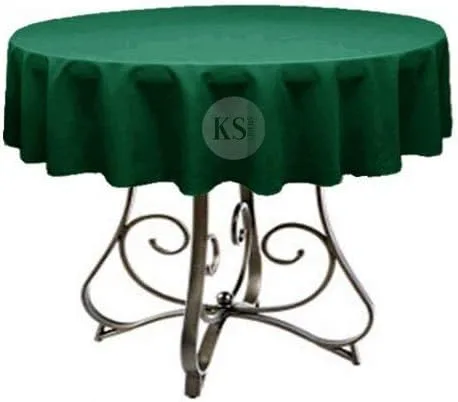 Vista 42 de Mantel redondo de poliéster de 72 pulgadas, disponible en más de 45 colores, ideal para restaurantes y superposiciones versátiles de eventos, elige