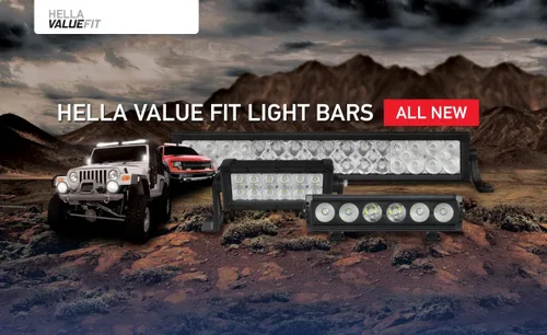 Vista 11 de Hella - mini barra de luz LED, modelo 357203001 Value (6 focos LED)