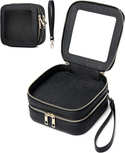 Vista 62 de Bolsa de maquillaje transparente (negro L)