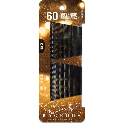 Vista 14 de Super Grip Bobby Pins - Alfileres para mujer de 1.9 pulgadas, fáciles, seguros, para todo tipo de cabello, práctica lata reutilizable