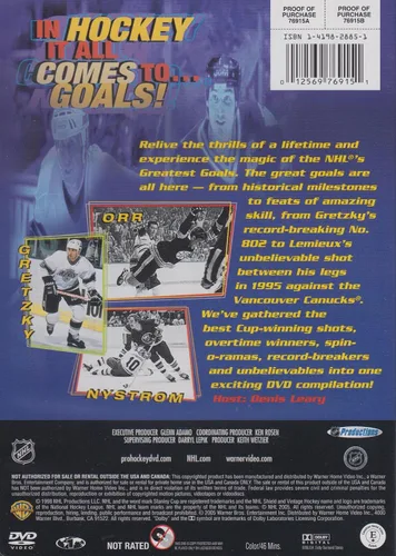 Vista 2 de NHL's Greatest Goals (Vintage Hockey Collection) DVD
