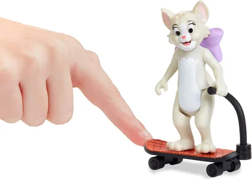 Vista 4 de Tom & Jerry Figura 2-Packs: Skateboarding Tom & Toots, Multicolor (14464)