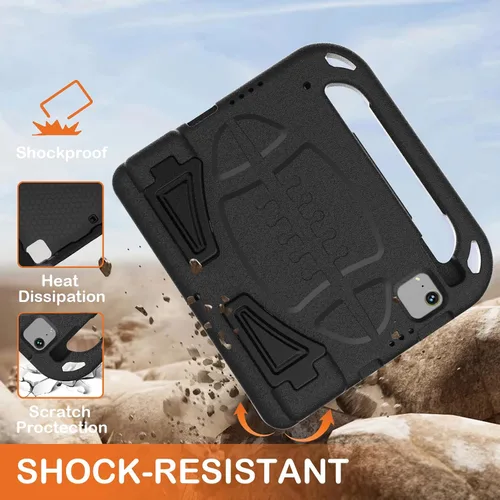 Vista 6 de Funda protectora resistente para iPad Pro de 11 pulgadas (2024/2022/2021/2020, 2018), funda para niños para iPad de 11ª generación (A16) de 11