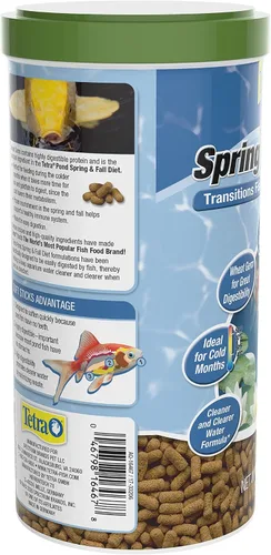 Vista 6 de Alimento de dieta para peces de primavera y otoño TetraPong.
