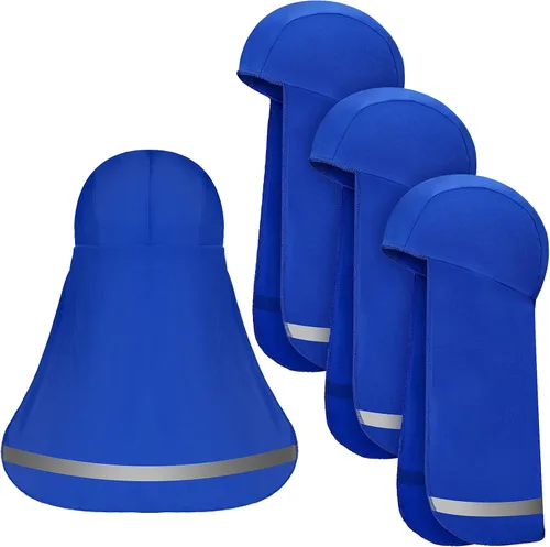 Vista 13 de Sintege 4 Piezas de Sombrero con Visera para Protección Solar para Cuello Sombrero de Enfriamiento Gorra para la Cabeza
