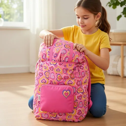 Vista 5 de Emily Rose Pink Toddler Nap Mat Set with Warm Blanket