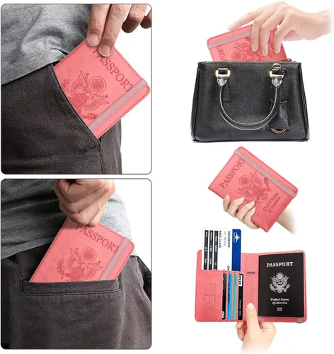 Vista 6 de Walnew RFID - Funda para pasaporte