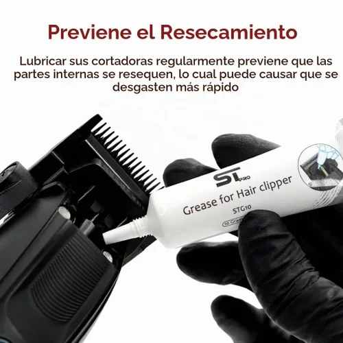 Vista 6 de Supreme Trimmer - Grasa lubricante profesional para cortapelos