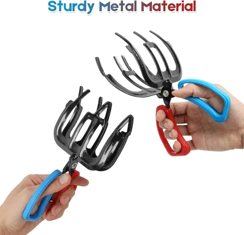 Vista 4 de Fish Claw Gripper, Fishing Pliers Gripper, Claw Fish Gripper, Metal Fish Control Clamp Tong Tackle Tool, Multi-Functional Lightweight Non-Slip Fish
