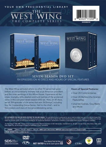 Vista 2 de West Wing, The The Complete Series (2021RPKGDVD)