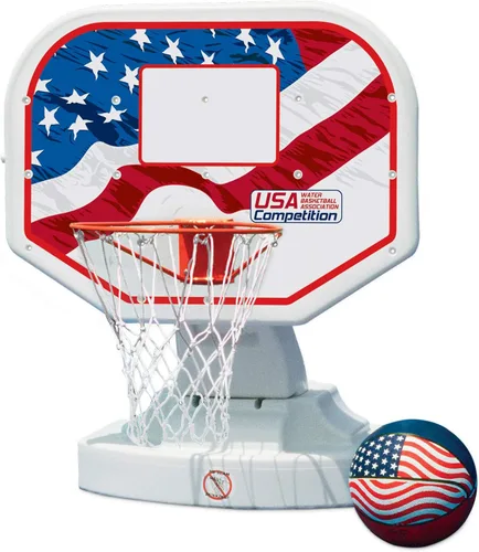 Vista 3 de Poolmaster 72906 Dallas Mavericks NBA USA Juego de baloncesto junto a la piscina estilo competición