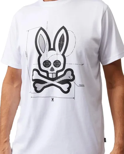 Vista 4 de Psycho Bunny Camiseta gráfica Depoe