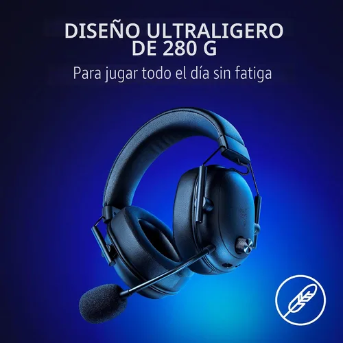 Vista 5 de Razer BlackShark V2 HyperSpeed Auriculares inalámbricos para juegos para PC