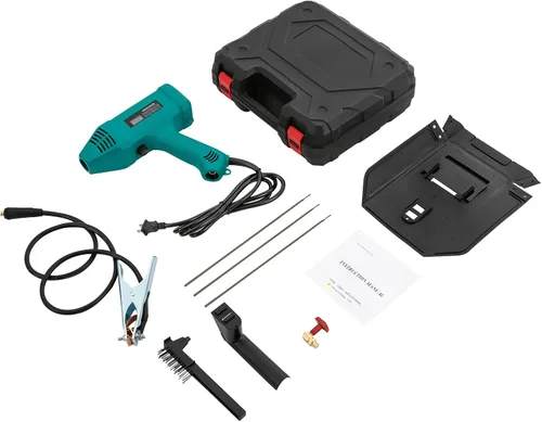 Vista 9 de Máquina de soldadura manual, pistola de soldadura digital portátil de 110 V, máquina de soldadura portátil utilizada para fabricación mecánica