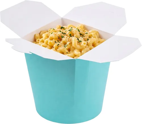 Vista 18 de Restaurantware Caja para llevar fideos de papel negro de 16 onzas, 200