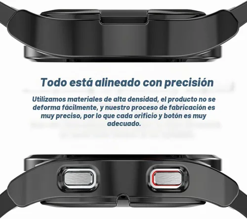 Vista 4 de Rc-Z para Samsung Galaxy Watch 5/Galaxy Watch 4 de 40 mm, paquete de 4 fundas de TPU suave con cubierta completa para la cara, protector de pantalla
