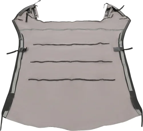 Vista 7 de KUAFU Tapa blanda convertible compatible con Mercedes-Benz CLK Series W209 2004-2009, color negro