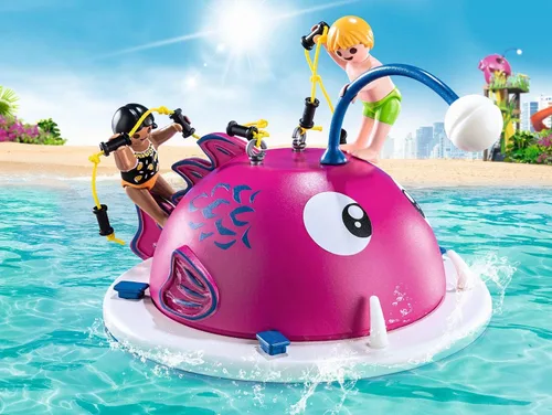 Vista 2 de Playmobil Juguete de la isla de natación