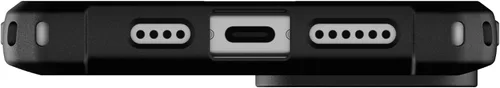 Vista 9 de URBAN ARMOR GEAR UAG - Funda compatible con iPhone 15 Plus de 6.7 pulgadas, Metropolis LT Kevlar negro, imán integrado compatible con carga MagSafe