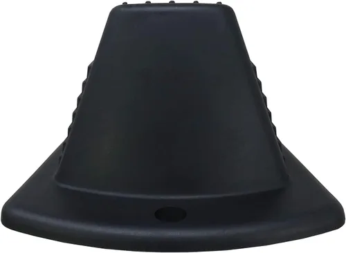 Vista 5 de Shepherd Hardware 3762E Cuña de puerta de plástico duro resistente, color negro