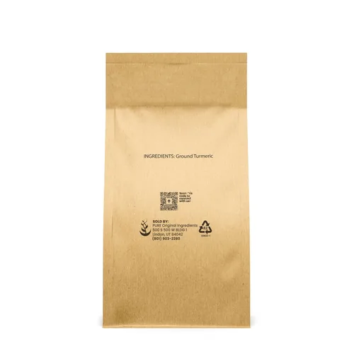 Vista 5 de Pure Original Ingredients Paquete de polvo de avena y cúrcuma cortada de acero, embalaje ecológico, natural