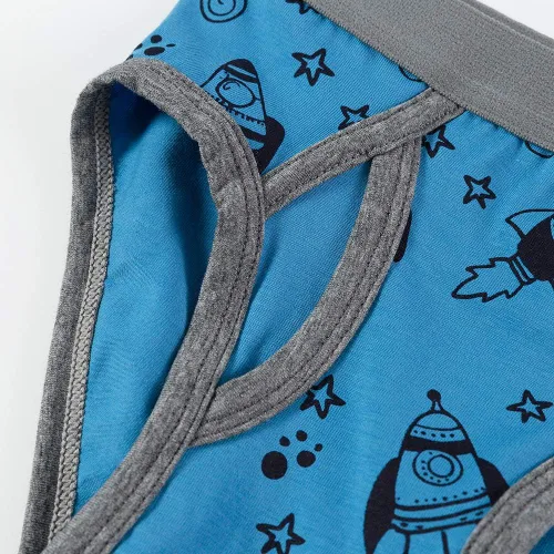Vista 4 de Winging Day - Paquete de calzoncillos de algodón para niños.