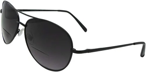 Vista 5 de Estilo B15tamaño mediano lupa Bifocal Aviator anteojos de sol con anteojos de sol bolsa de Rage