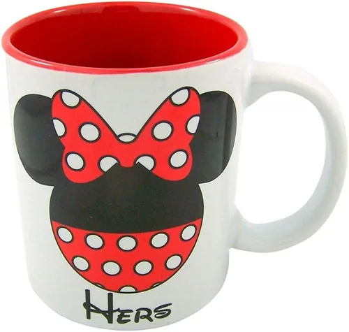 Vista 2 de Minnie Hers - Taza de 11 onzas, color blanco