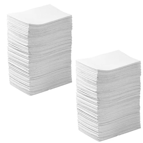 Vista 31 de JMU Baberos dentales negros, baberos dentales desechables de 3 capas, baberos para tatuajes impermeables para clínica dental, tienda de tatuajes