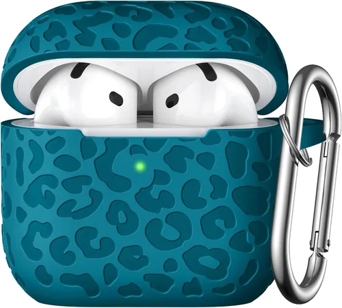 Vista 48 de Funda para Airpod Case y 2ª Generación con Diseño Leropard Grabado Compatible con Apple AirPods 2ª/1ª Generación de Carga, Bonita Protección