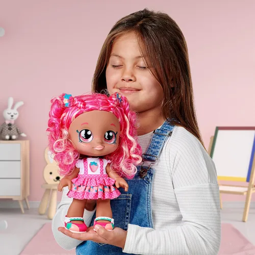 Vista 5 de Kindi Kids Perfumadas Sisters - Muñeca de juego preescolar de 10 pulgadas - Berri D'Lish