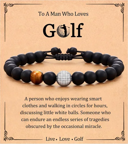 Vista 14 de Brazalete de béisbol/fútbol/baloncesto/hockey/golf/fútbol americano para regalos para niños y hombres