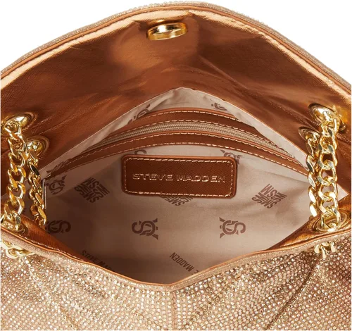 Vista 5 de Steve Madden Bolso de hombro Belzerc con diamantes de imitación